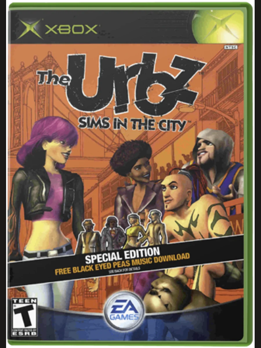 Jaquette face The Urbz: Sims in the City