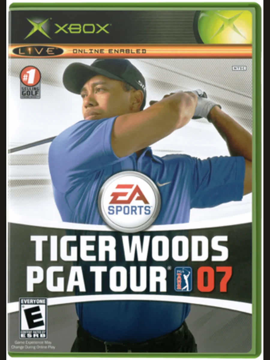 Jaquette face Tiger Woods PGA Tour 07