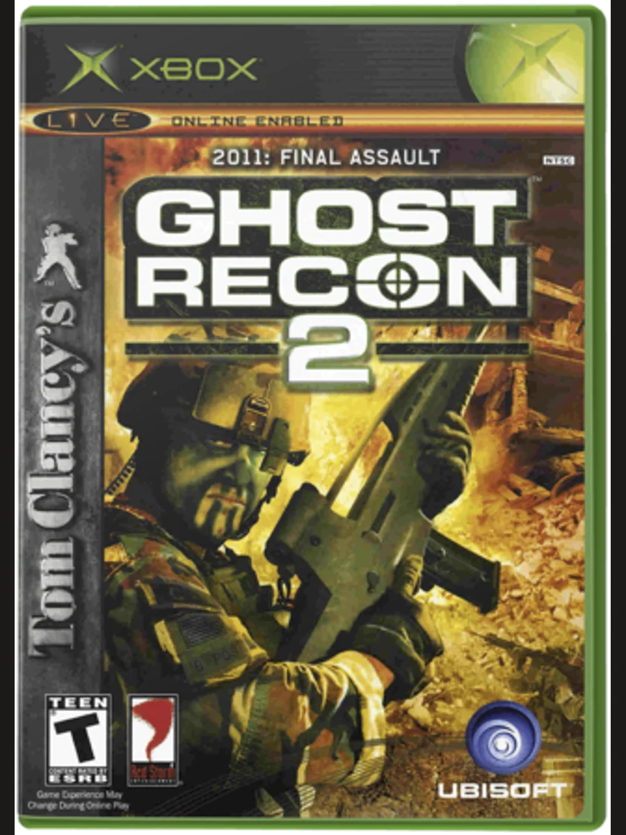 Jaquette face Tom Clancy's Ghost Recon 2
