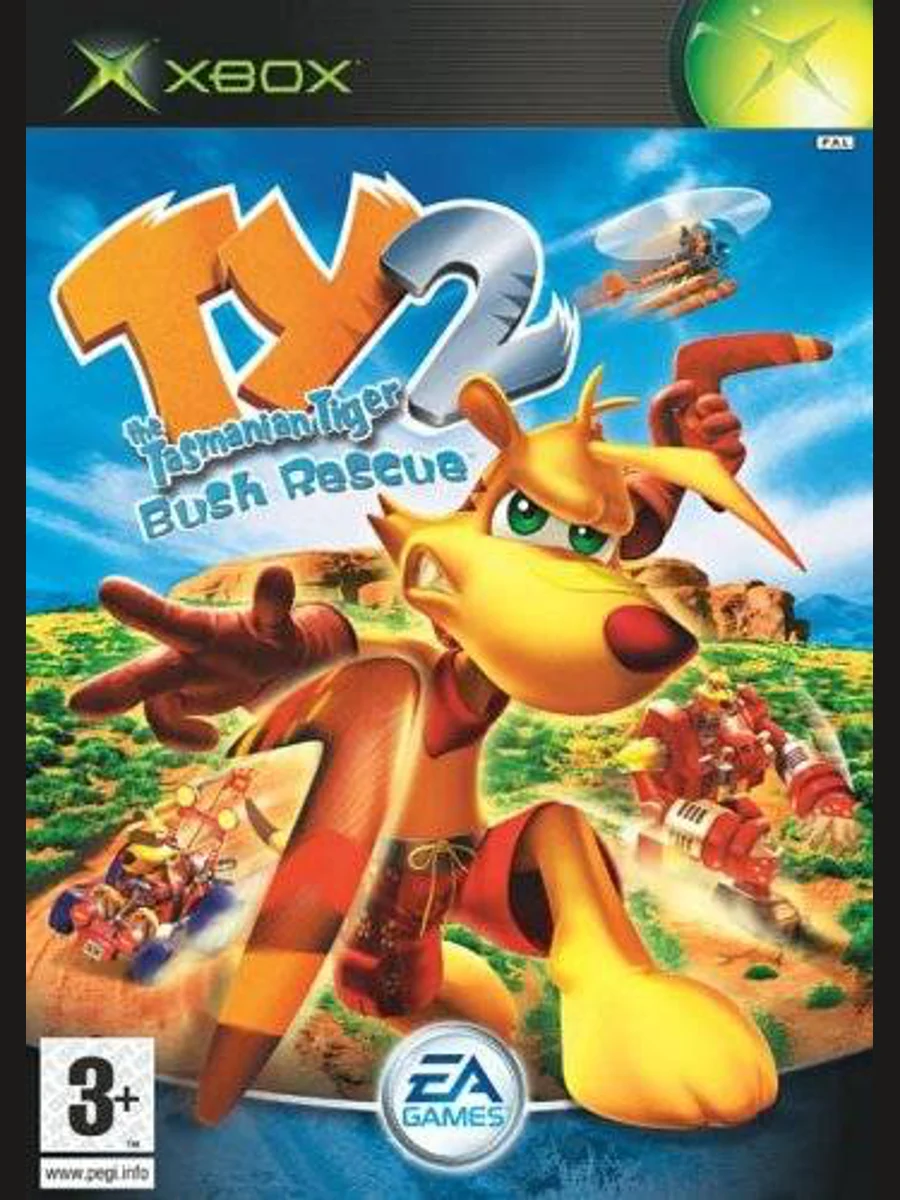Jaquette face Ty the Tasmanian Tiger 2: Bush Rescue