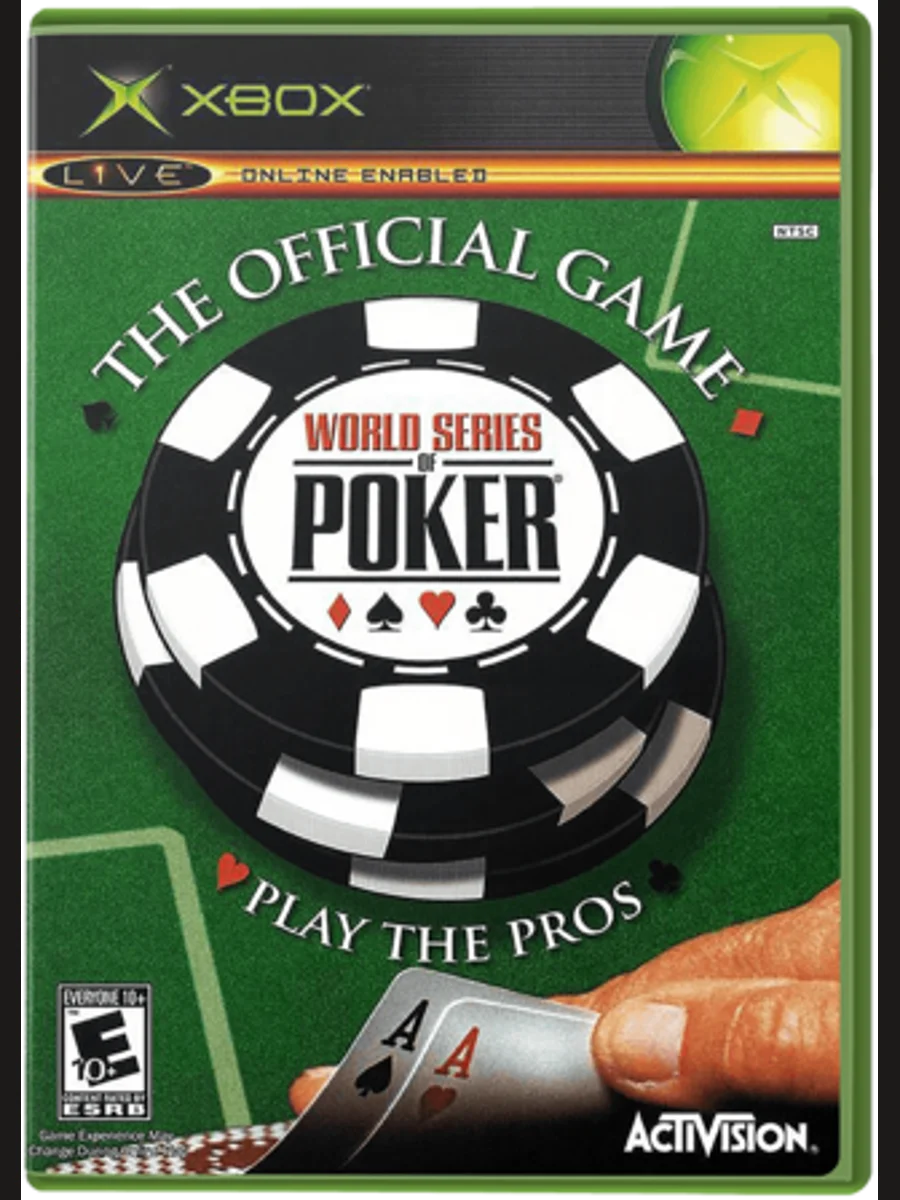 Jaquette face World Series of Poker